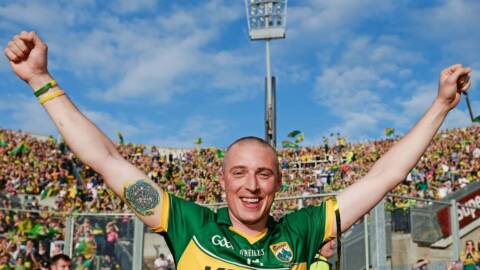 Kieran Donaghy Announces his Retirement from Kerry Football