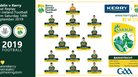 Team Announcement: Kerry vs Dublin