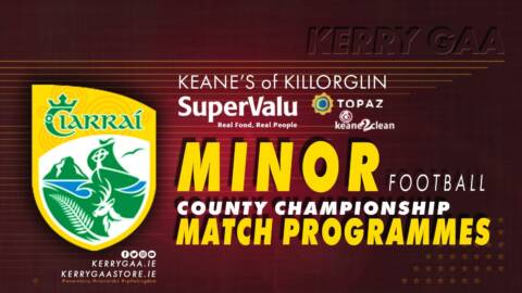 Match Programme – Minor Football Championship Final