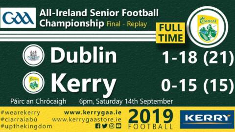 No joy for Kerry as Dublin retain title