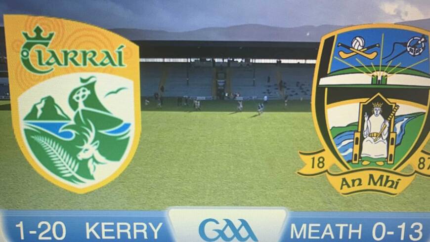 Opening Round Win for Kerry in Joe McDonagh Cup