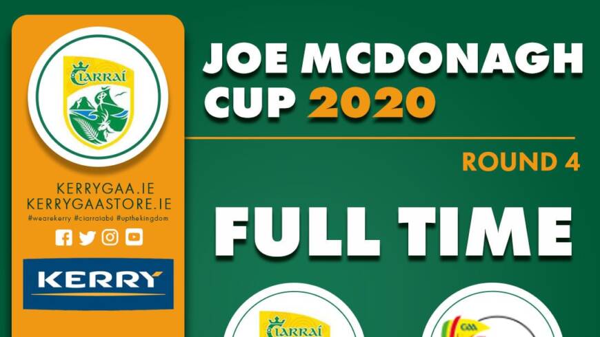 Kerry through to Joe McDonagh Cup Final