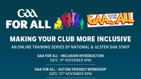 GAA for ALL – GAA National Inclusive Training Series