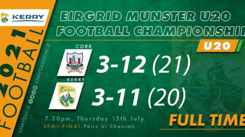 bow out with defeat to Cork in Munster Semi-Final