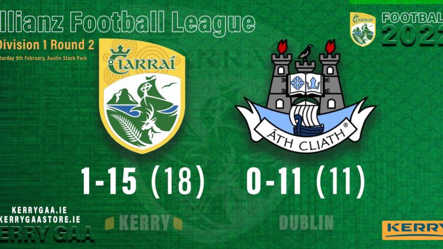 A win for Kerry over Dublin!