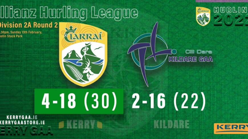 Victory for Kerry Hurlers over the Lilywhites