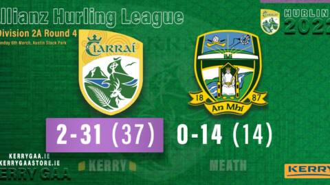 Comprehensive victory for Kerry Hurlers over Meath