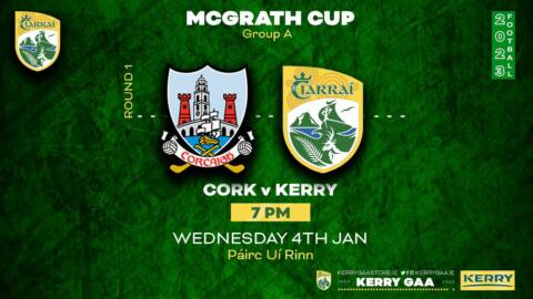 2023 McGrath Cup Football – Kerry vs Cork