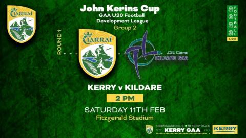 U20 Football – John Kerins Cup