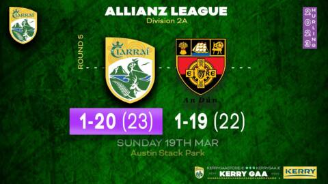 Kerry overcome Down and secure AHL Semi-Final spot