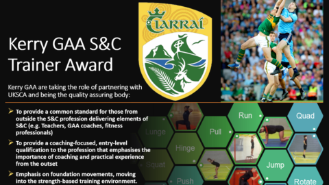 Kerry GAA S&C Trainer Award