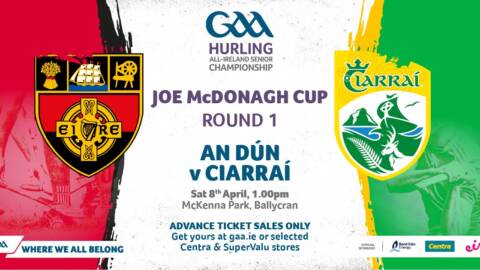 Kerry vs Down – Joe McDonagh Cup