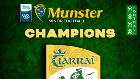 Kerry are Electric Ireland Munster Minor Champions!