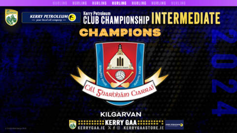 Kilgarvan are Kerry Petroleum Intermediate Hurling Champions