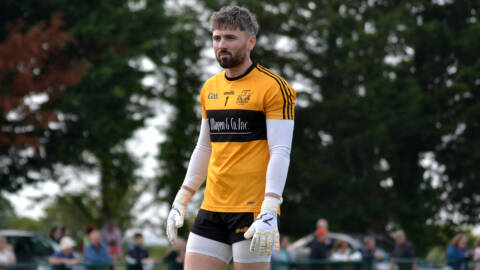 Dr Crokes and Kerry goalkeeper Shane Murphy.