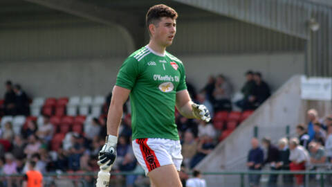 Rathmore goalkeeper William Casey.