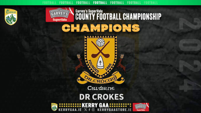 Dr. Crokes crowned 2024 Kerry SFC Champions